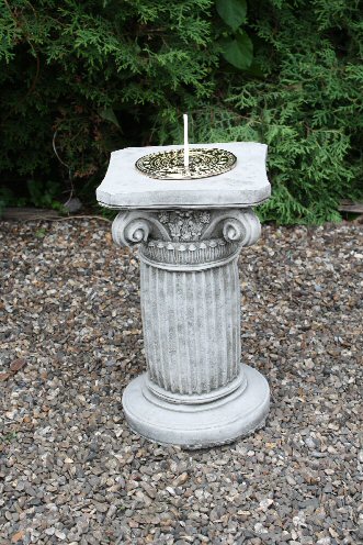 KSD10 Small Ornate Column Sun Dial KSD10 Small Ornate Column Sun Dial